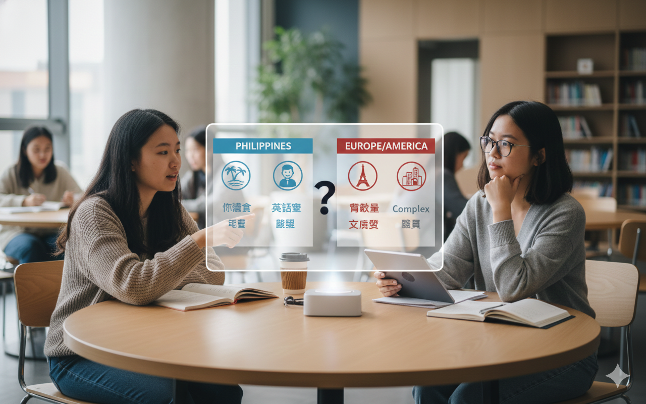菲律賓遊學 vs 歐美遊學完整比較：哪個更適合你？費用、效果、優缺點全面分析（2026最新）